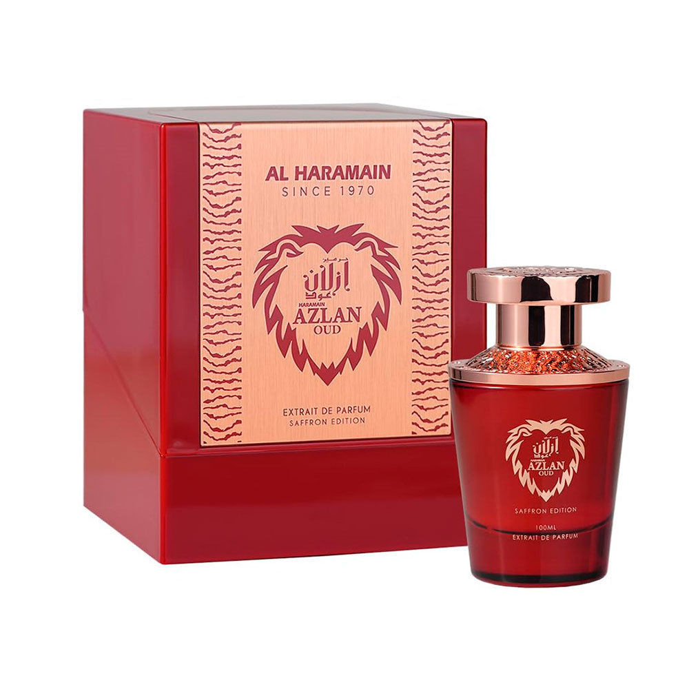 Al Haramain Azlan Oud Extrait De Parfum 100 Ml Mujer (Saffron Edition)