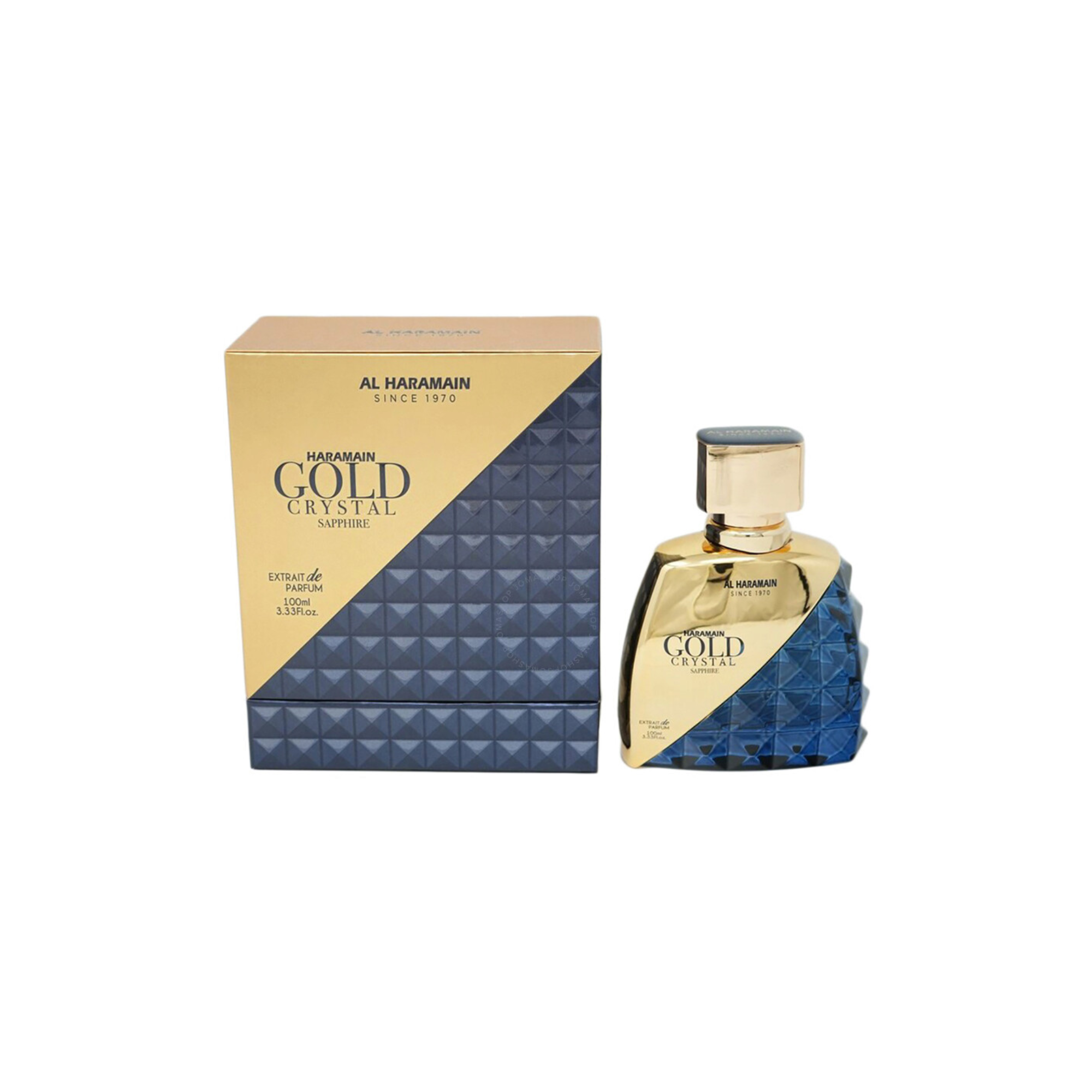 Al Haramain Gold Crystal Sapphire Extrait De Parfum 100 Ml Unisex