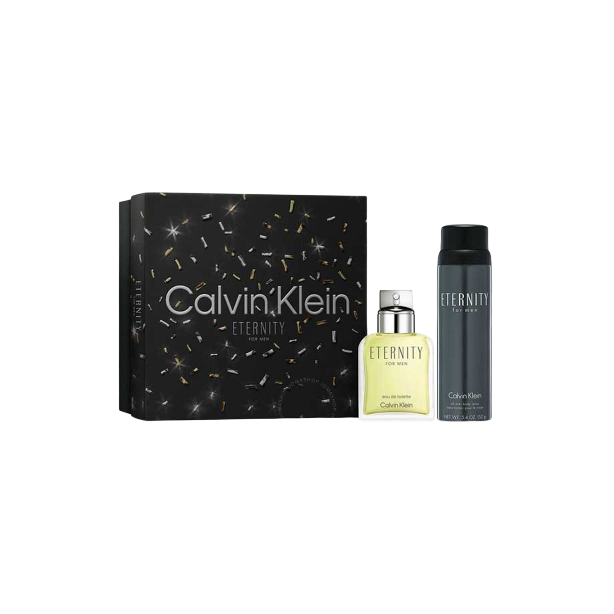 Calvin Klein Eternity Men Edt 100 Ml + Body Spray 150 Ml Set De 2 Pcs Hombre