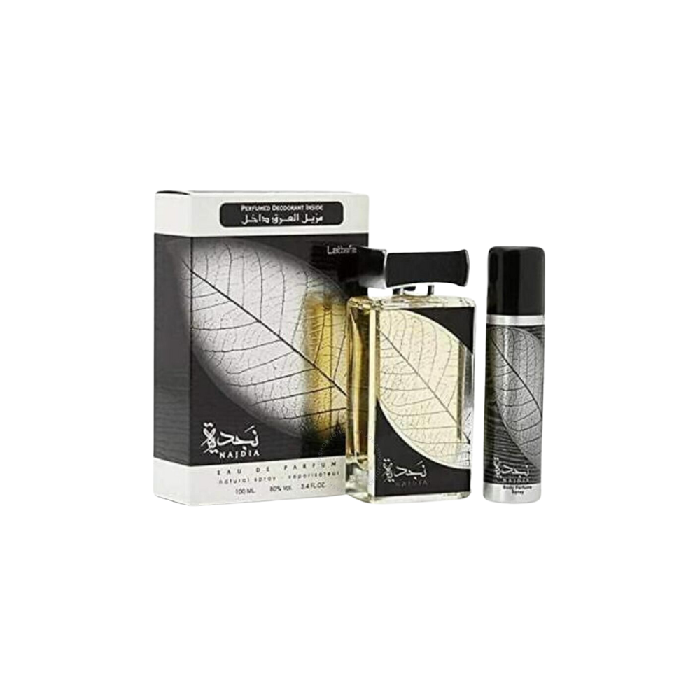 Lattafa Najdia Edp 100 Ml + Deo Spray 50 Ml Set 2 Pcs Hombre