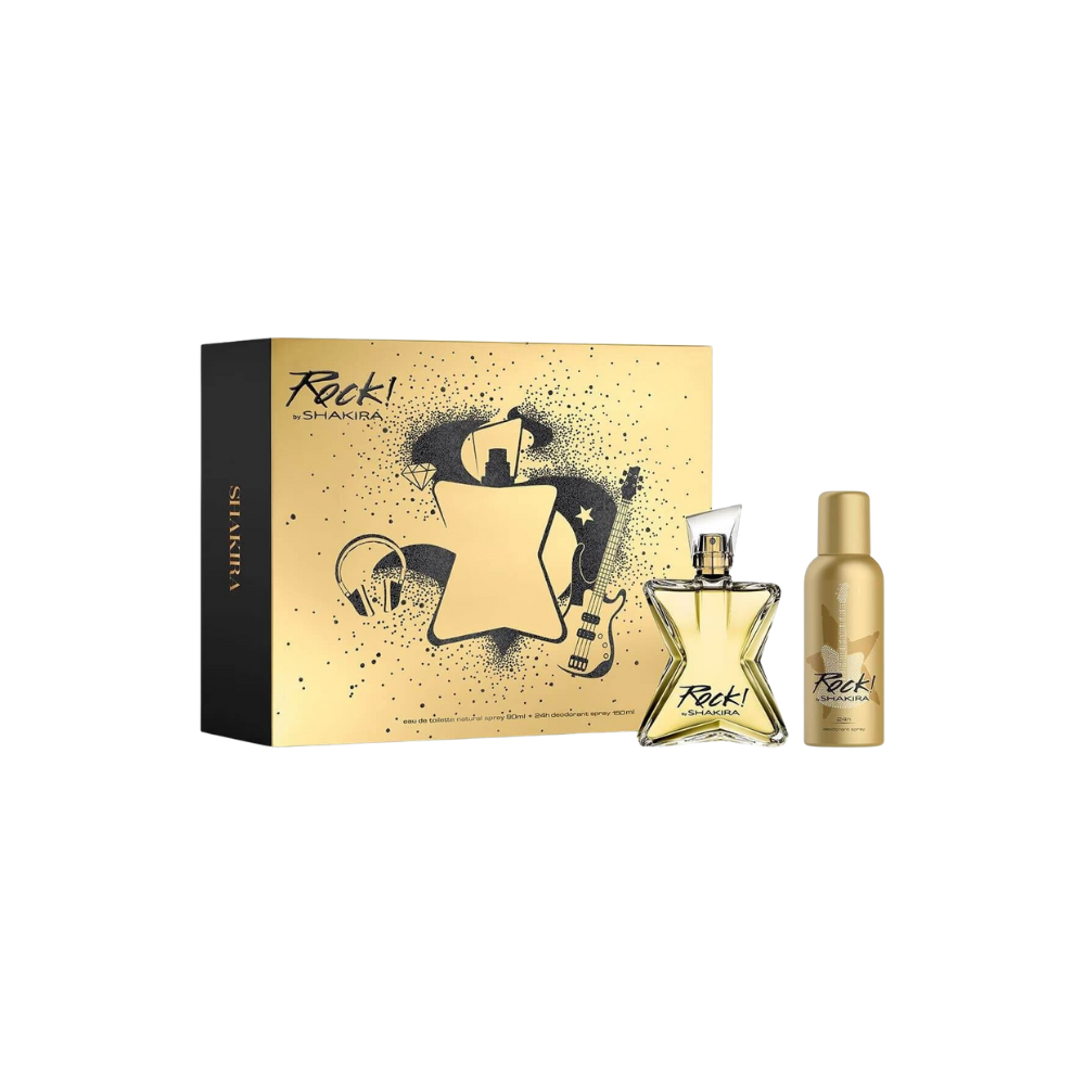 Shakira Rock Estuche Edt 80ml + Deo 150ml Mujer