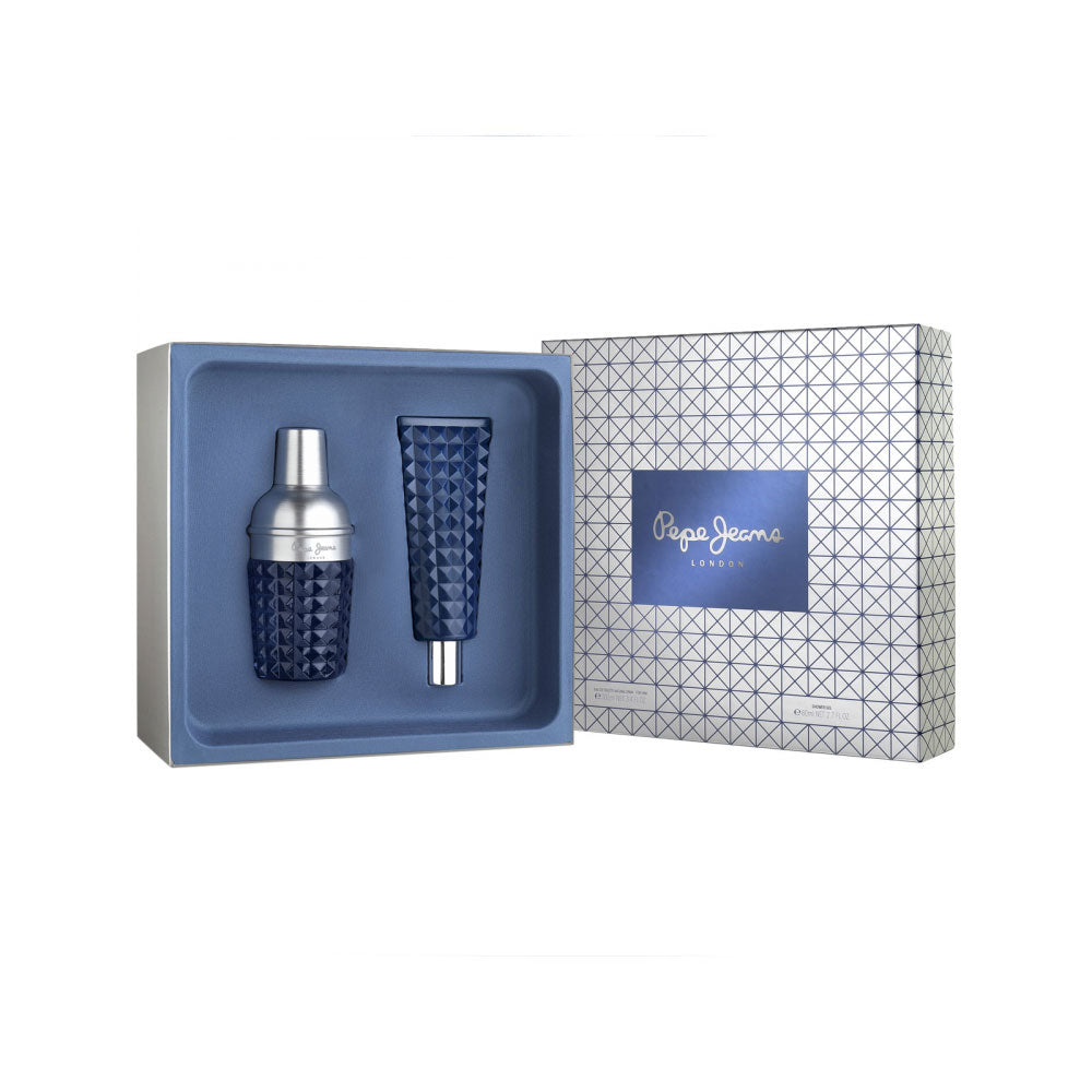 London Pepe Jeans Set de lata EDT 100 Ml + 80 Ml Sg Hombre