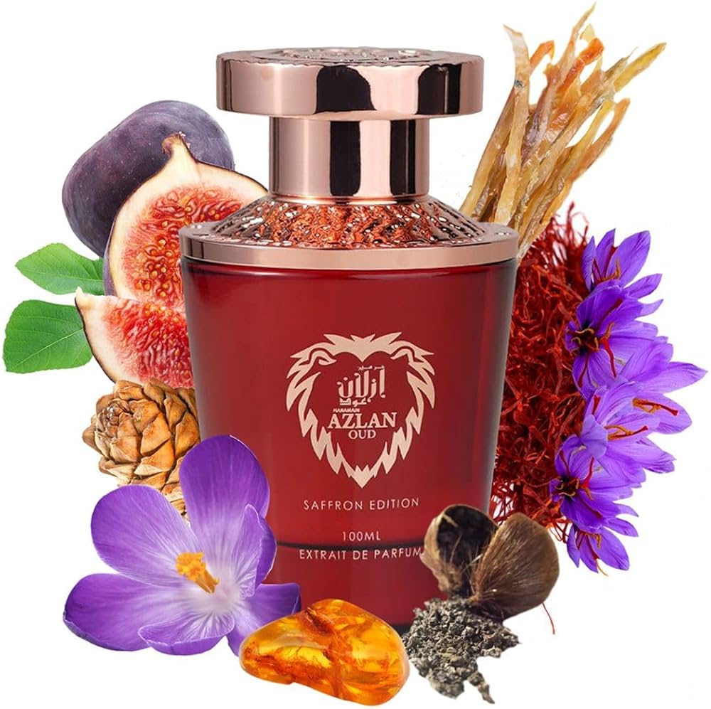 Al Haramain Azlan Oud Extrait De Parfum 100 Ml Mujer (Saffron Edition)