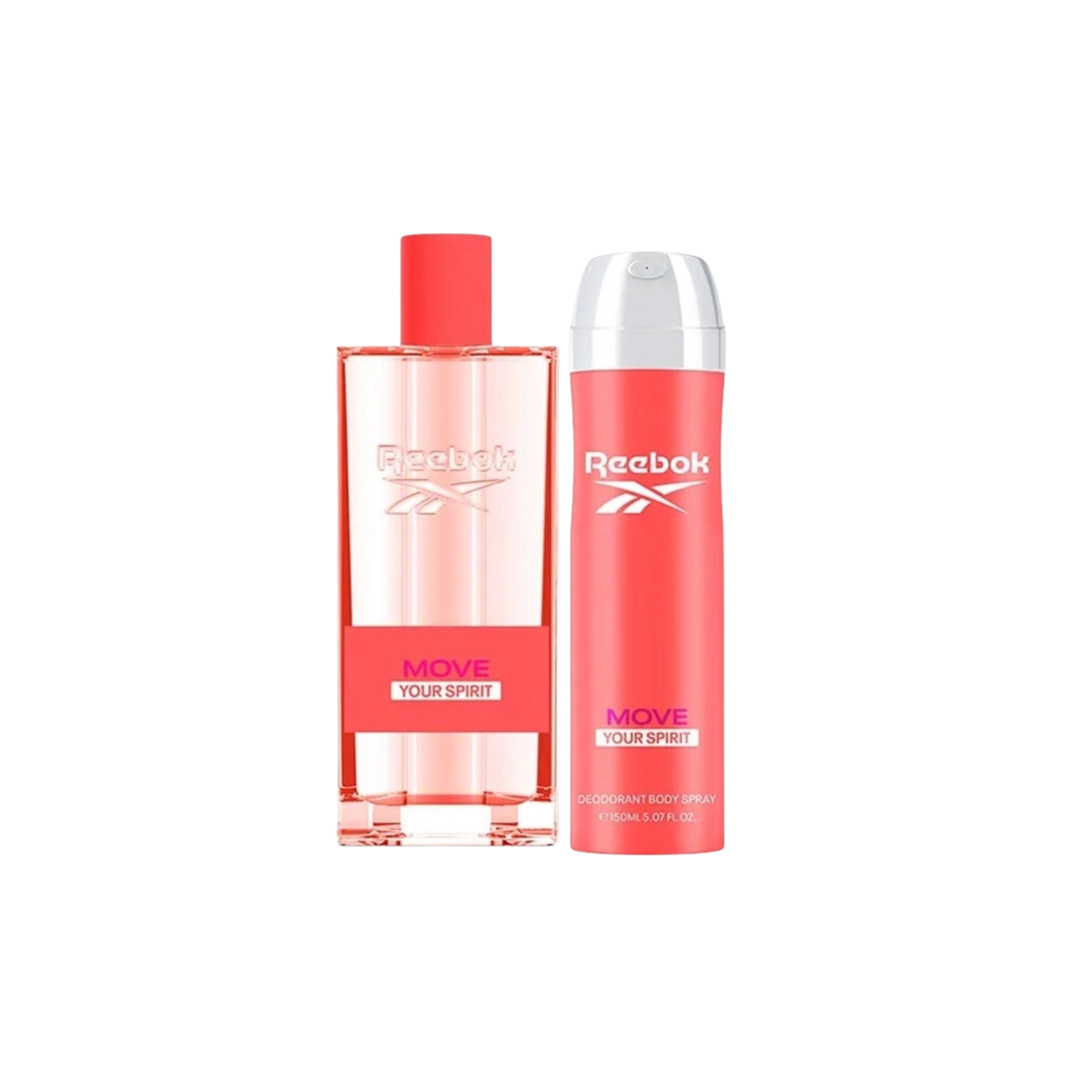 Reebok Move Your Spirit estuche Edt 100ml + Deo 150ml Mujer