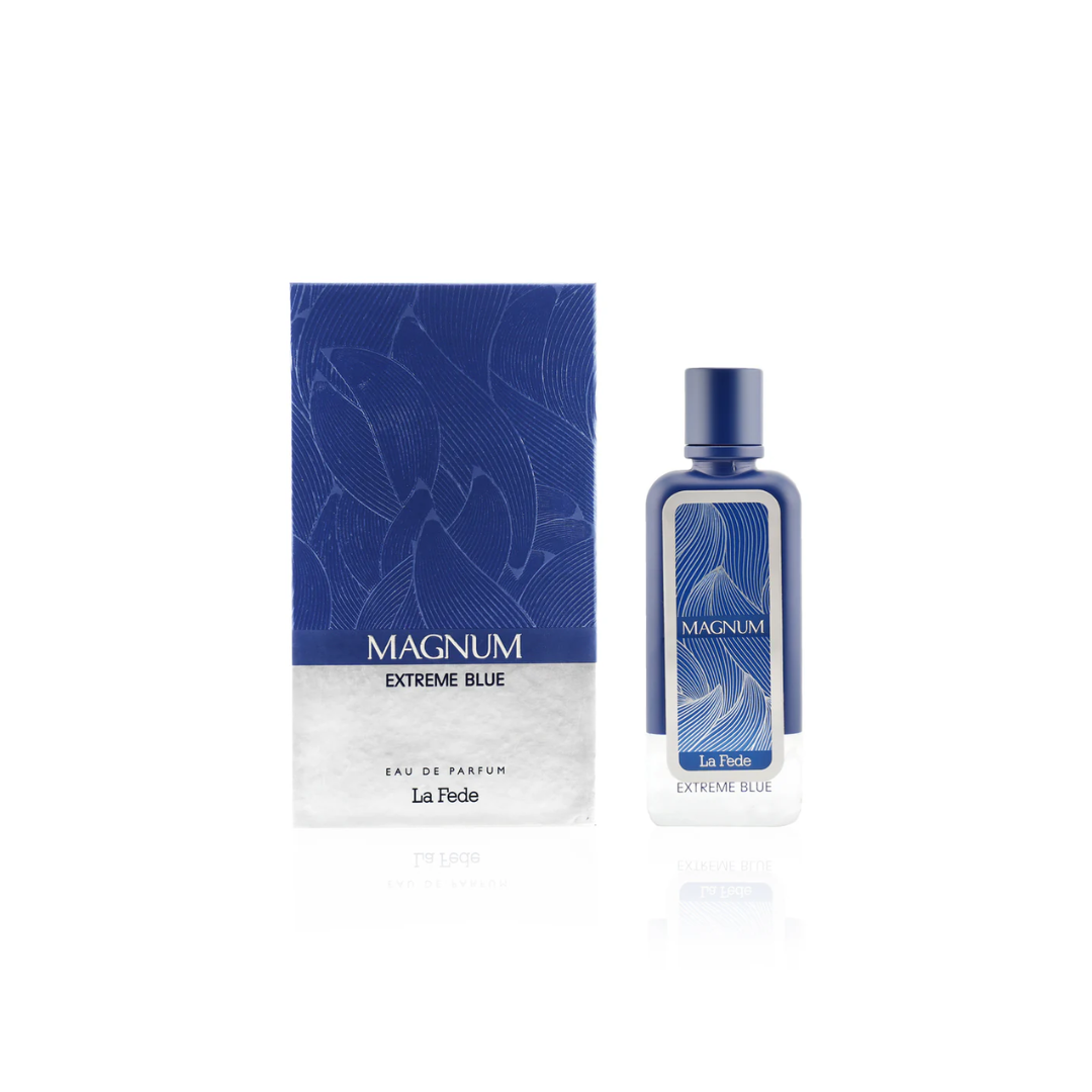 Khadlaj La Fede Magnum Extreme Blue Edp 100Ml Hombre