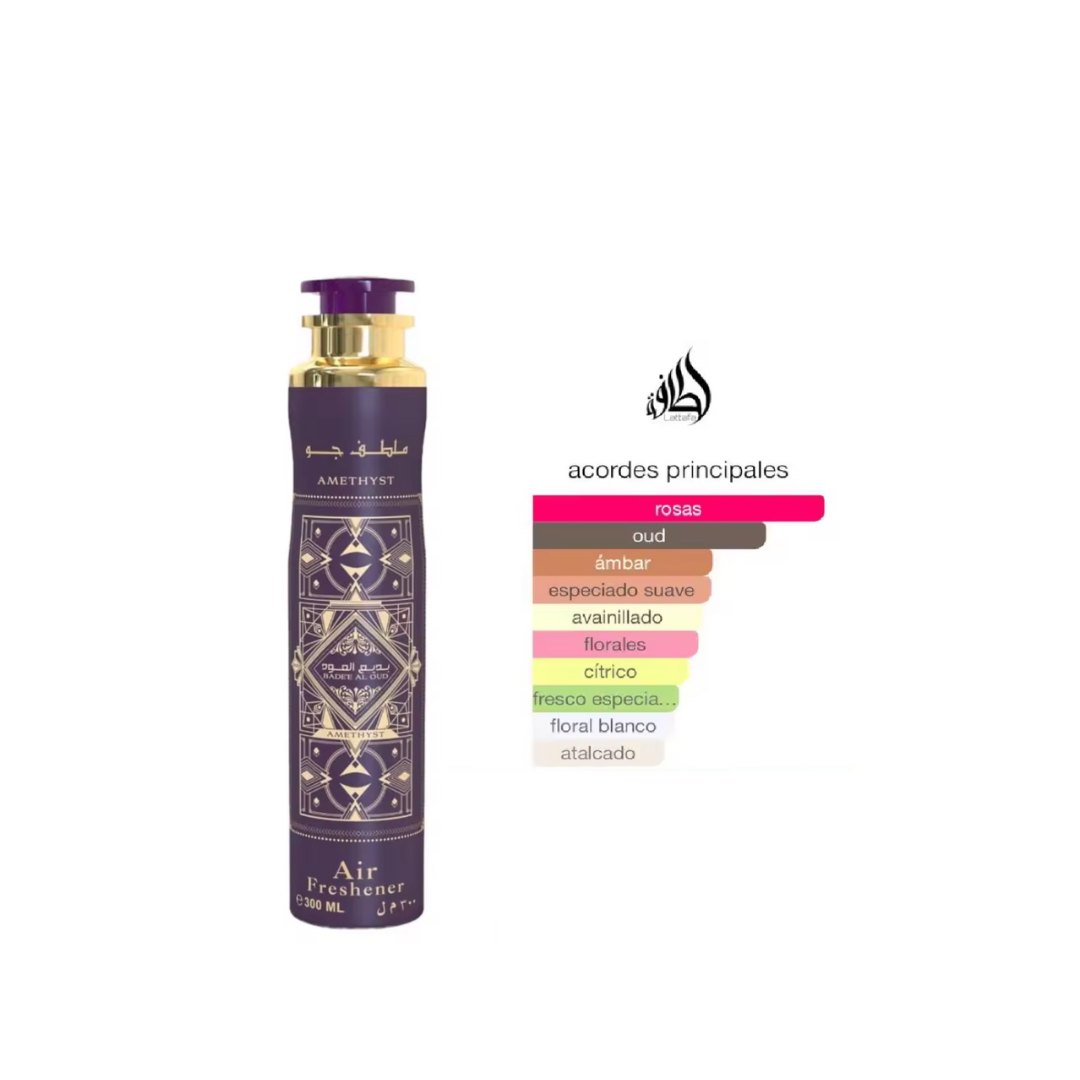 Lattafa Badee Al Oud Amethyts Perfume Ambiental 300 Ml