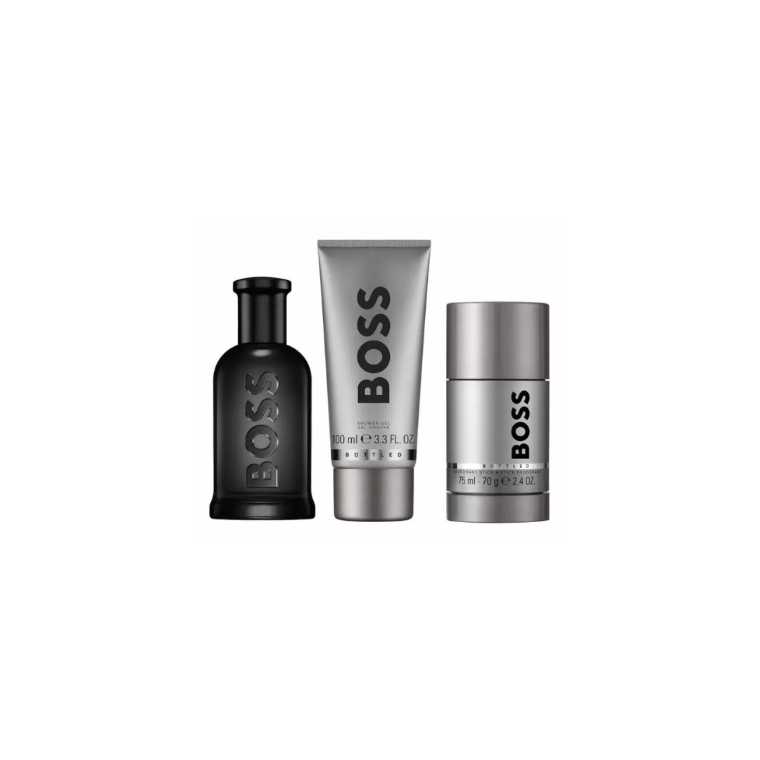 Hugo Boss Bottled Parfum 100 Ml + Sg 100 Ml + Deo Spray 75Ml Hombre