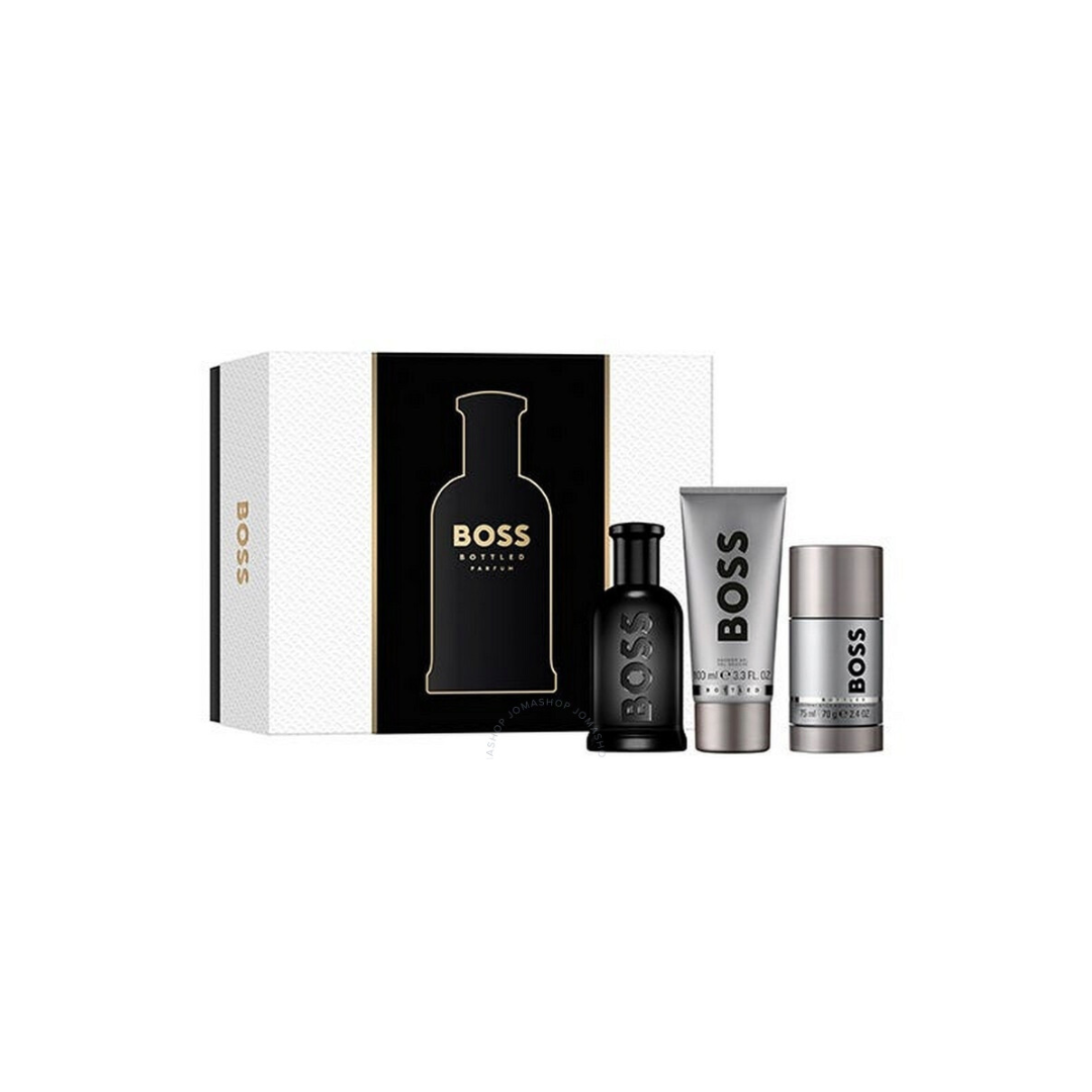 Hugo Boss Bottled Parfum 100 Ml + Sg 100 Ml + Deo Spray 75Ml Hombre