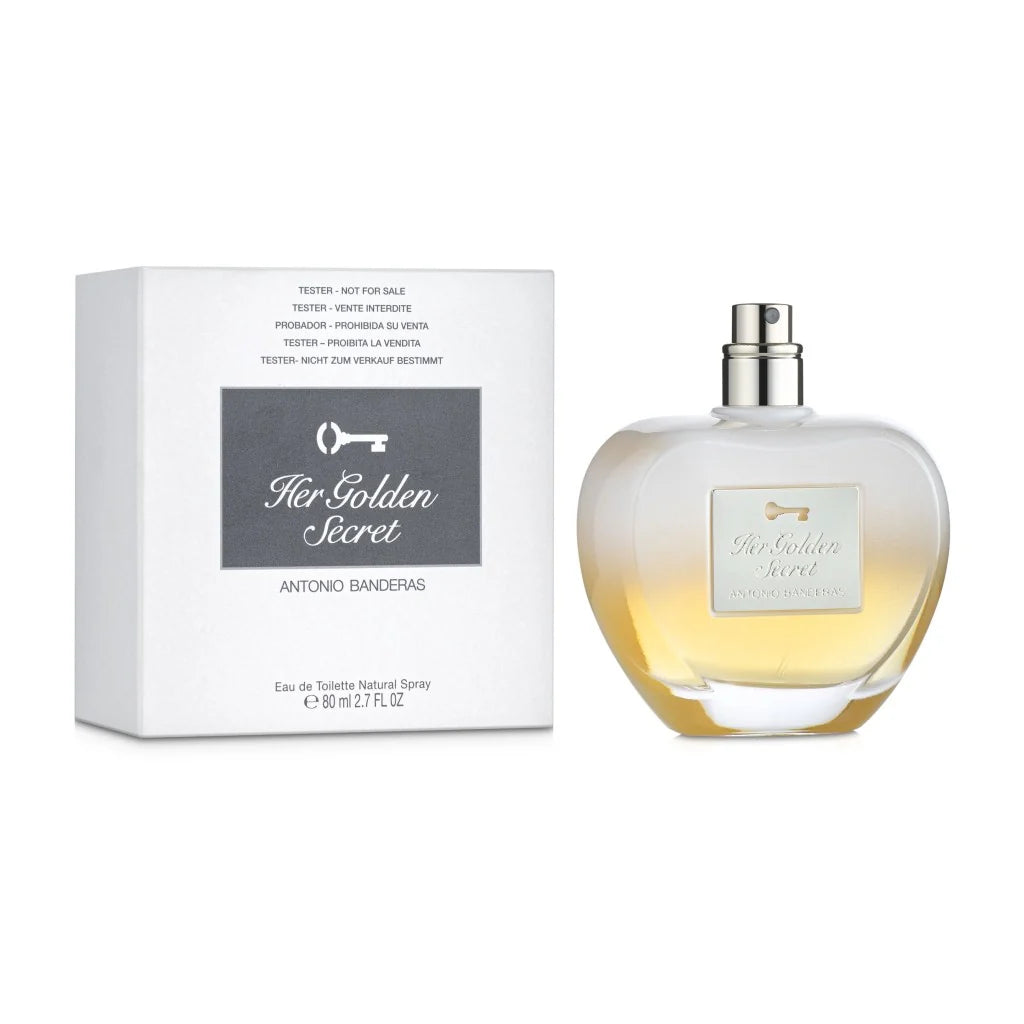 Antonio Banderas Golden Secret Edt 80 Ml Mujer Tester