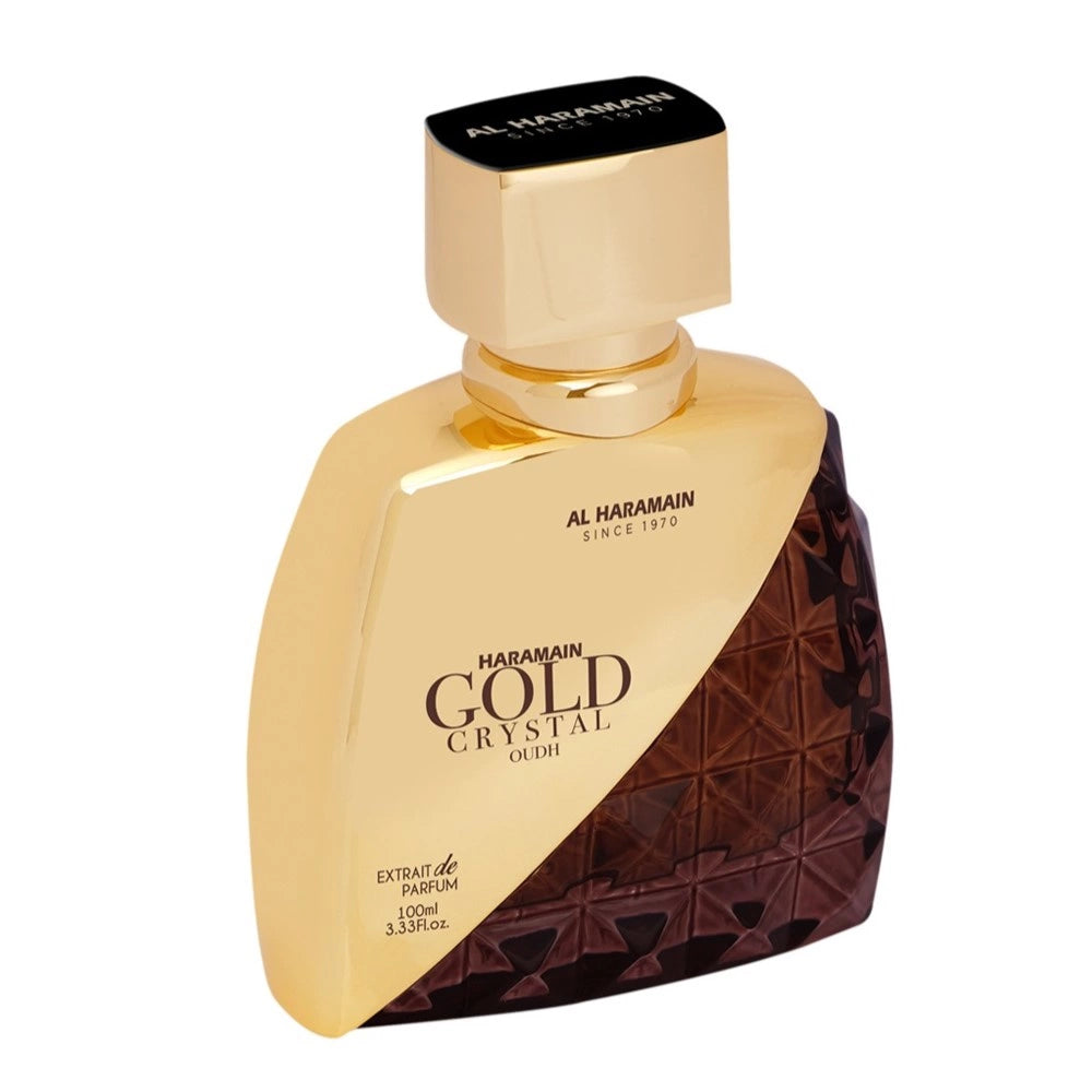 Al Haramain Gold Crystal Oudh Extrait De Parfum 100 Ml Hombre