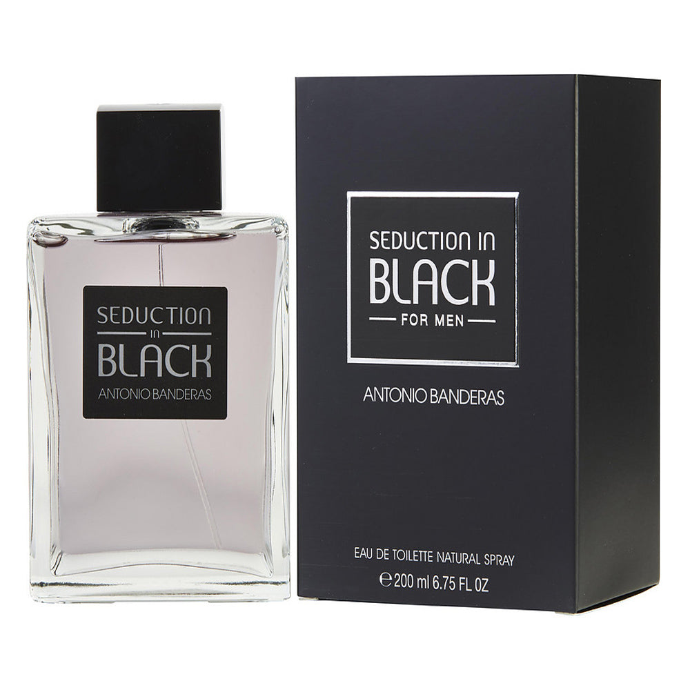 Seduction In Black EDT 200ML Hombre Antonio Banderas