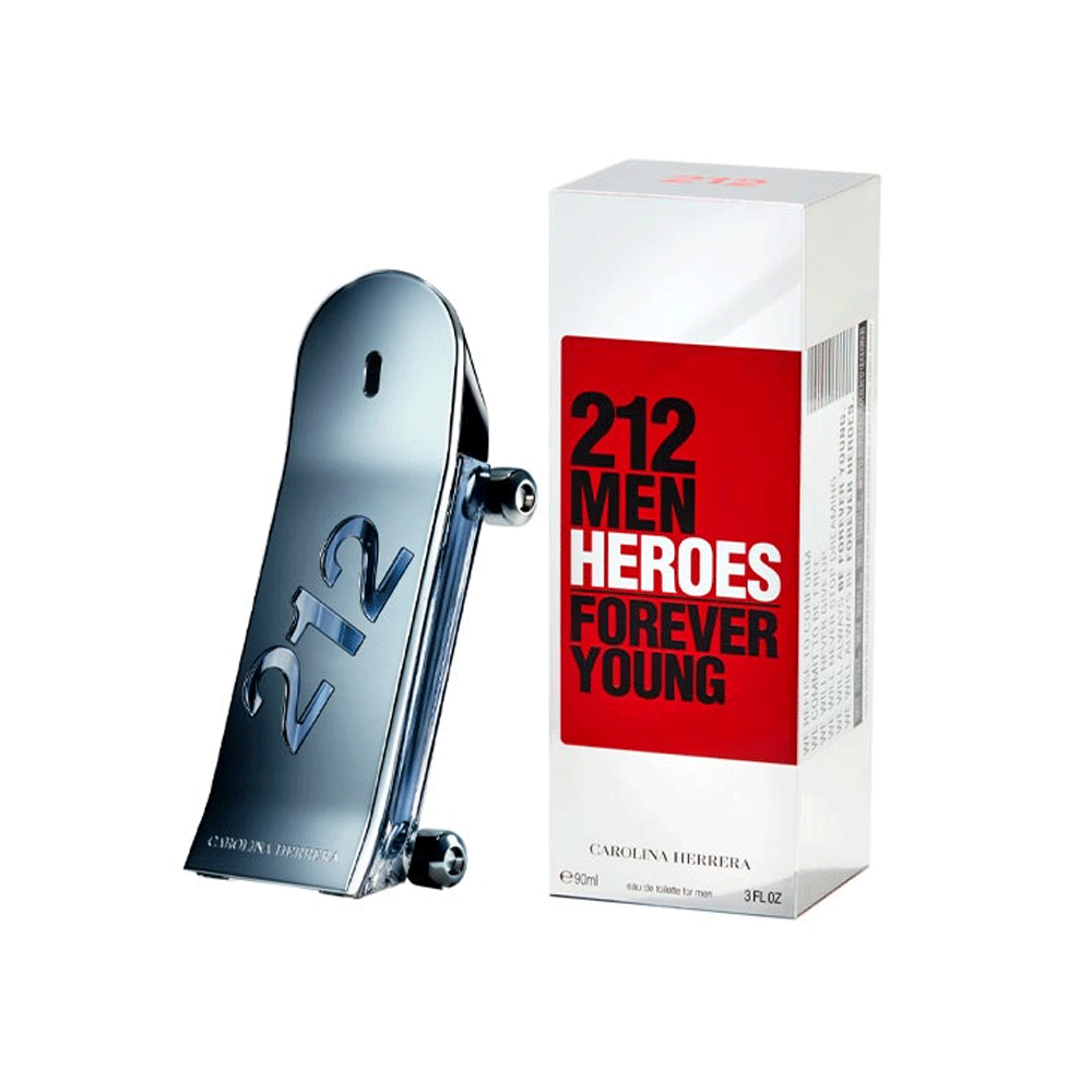 Carolina Herrera 212 Héroes EDT Men 90 ML Lodoro Perfumes