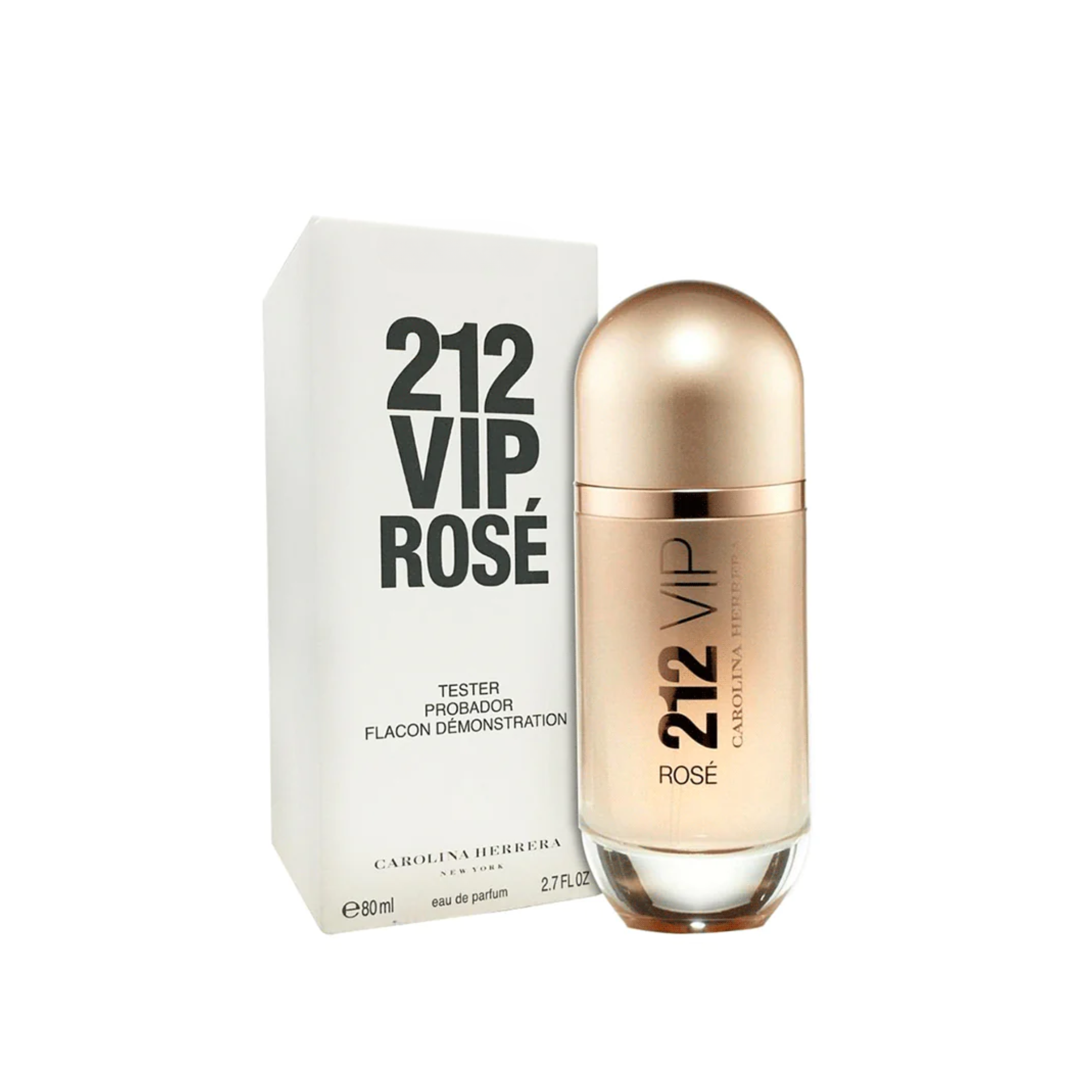 Carolina Herrera 212 Vip Rose EDP 80 ML Mujer Tester