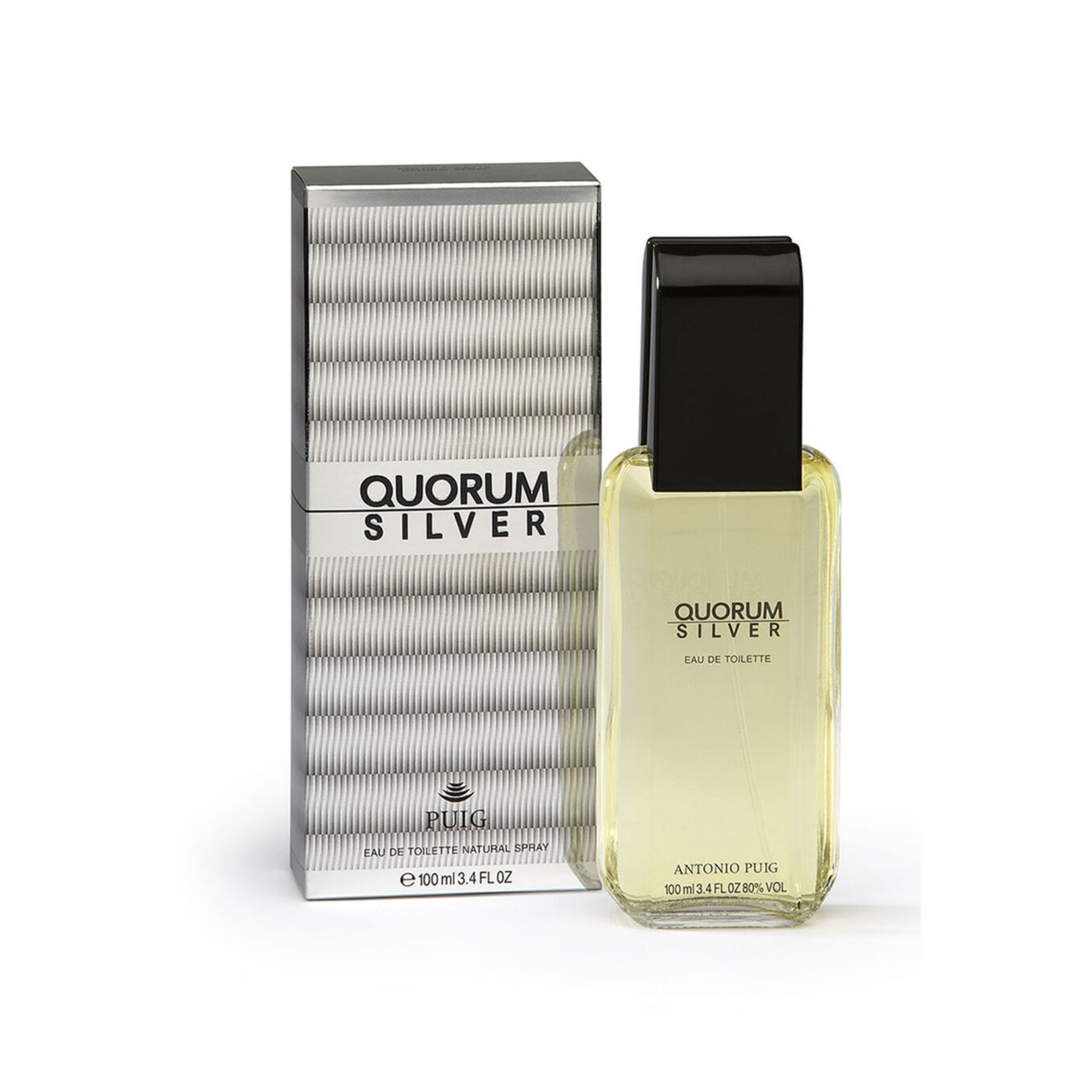 Puig Quorum Silver EDT 100Ml Hombre