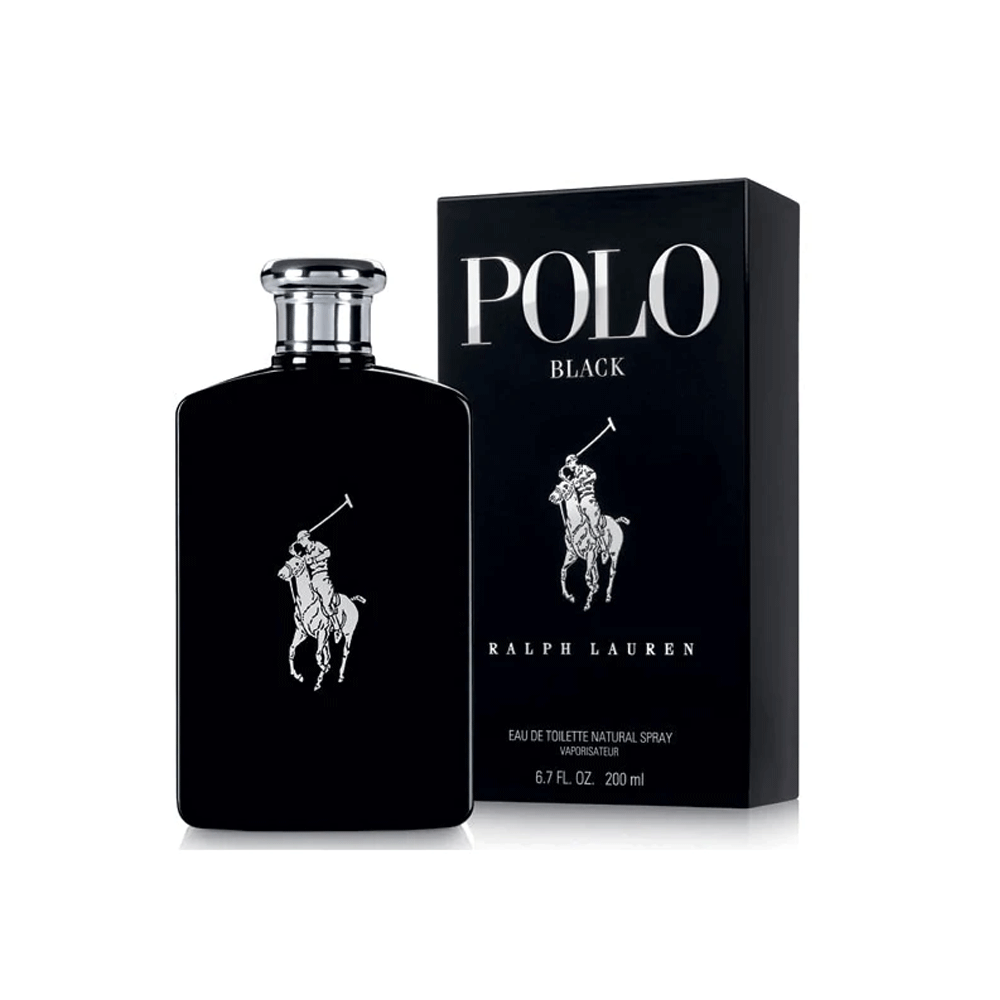 Ralph Lauren Polo Black EDT 200ML Hombre Lodoro Perfumes