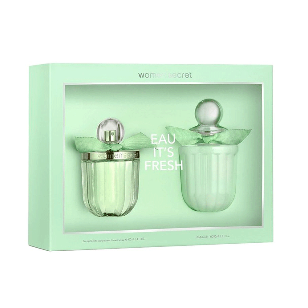 Eau It's Fresh Women Secret 2 Piezas 100Ml Set EDT+ 200 Ml Bl Mujer - Lodoro Perfumes